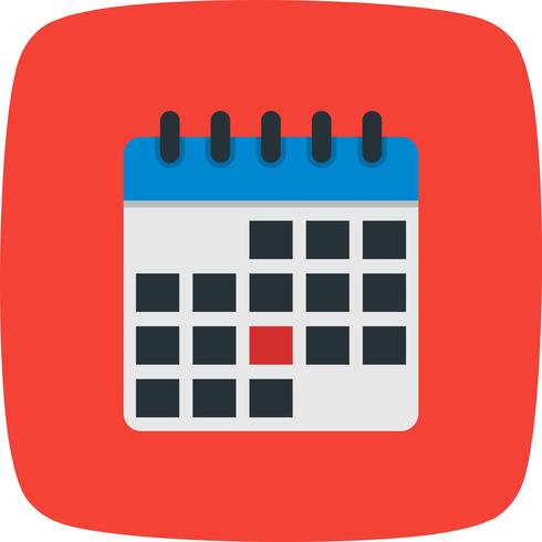Acceuil vector calendar icon